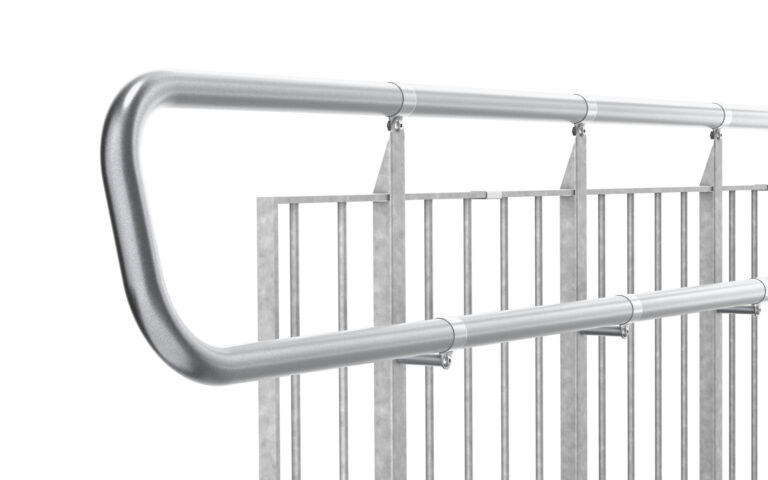 Complete ramps, Extended handrail