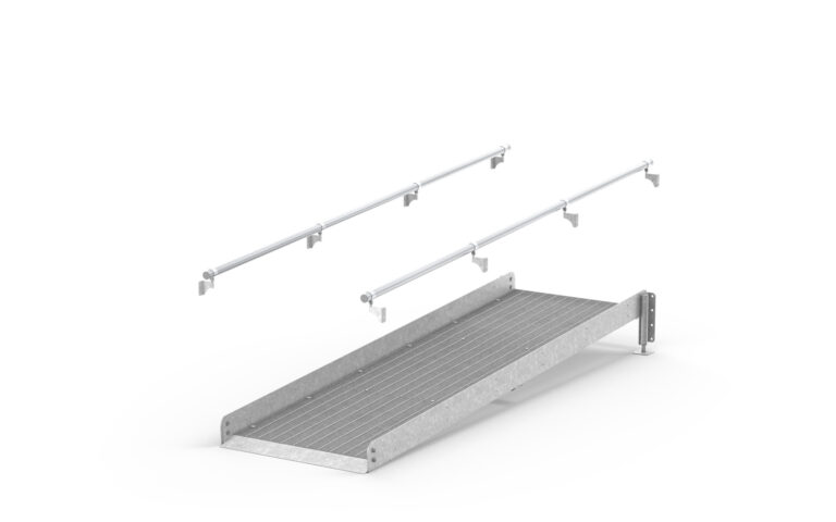 Complete ramps, Banister on two sides