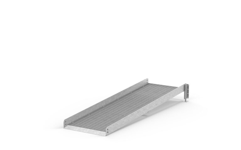 Complete ramps, Without railing and banister