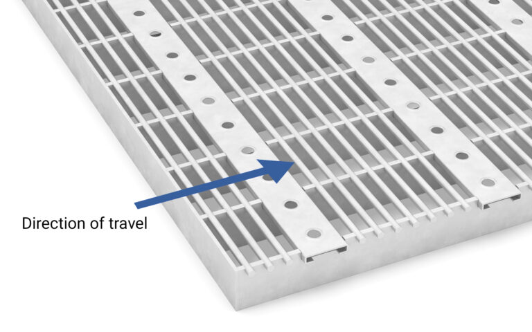 AR1-25 – With scraper strip of punched steel profiles
