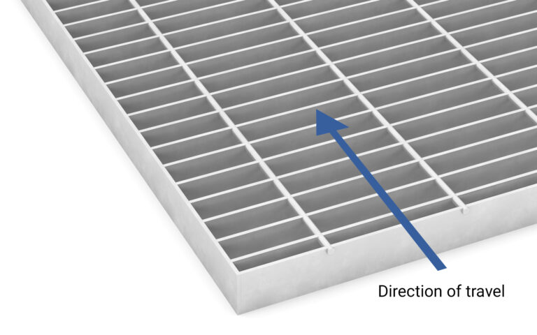Entrance gratings, pressure welded, N6