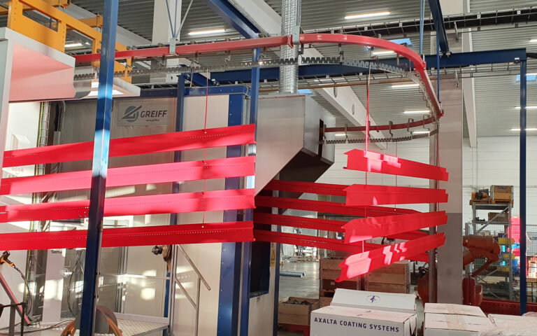 Banbalkar till SGA Conveyor Systems AB