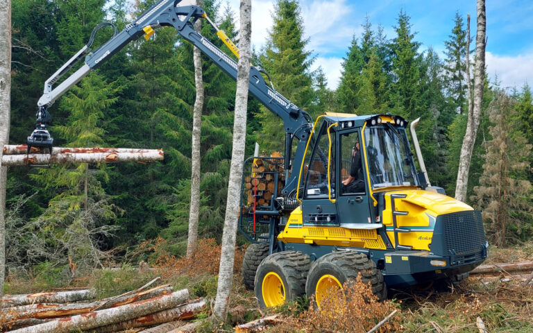 Laserskurna detaljer till Eco Log Sweden AB