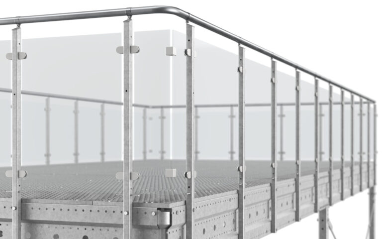 Entresol Räcke Glas