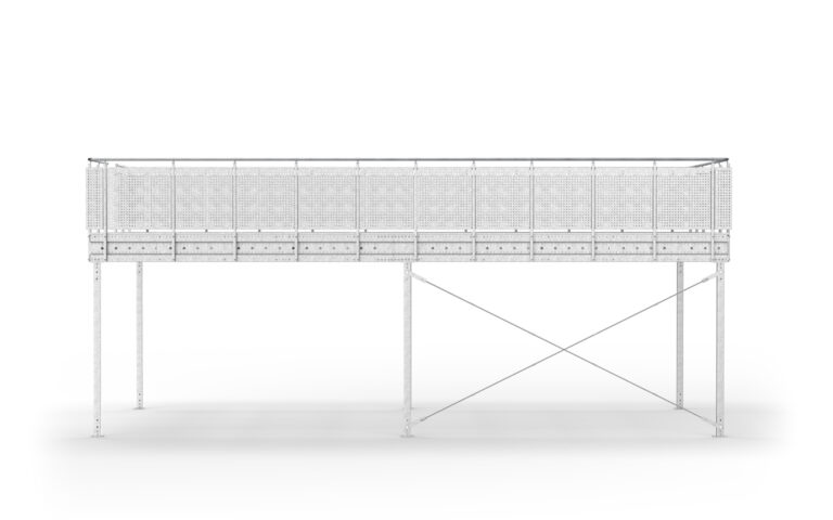 Entresol Räcke Plåt