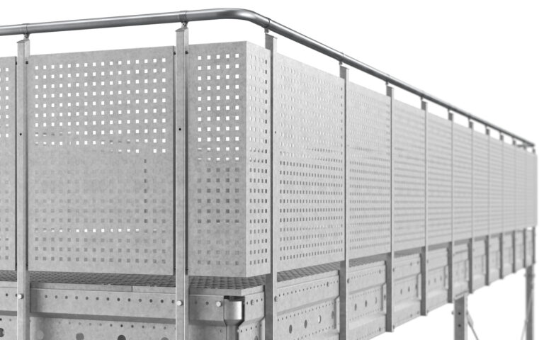 Entresol Räcke Plåt