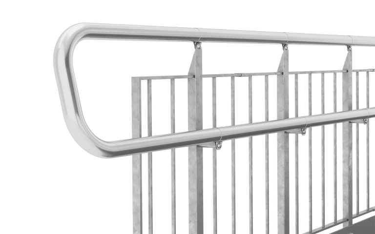 Wheelchair ramp, Extra handrail
