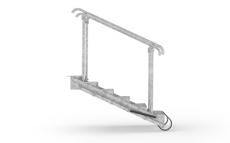 Folding staircase