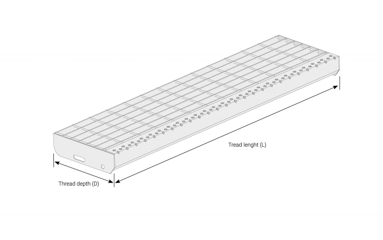 Measurement details, Floor Grating