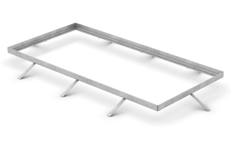Aluminium Kerb Angle Frame