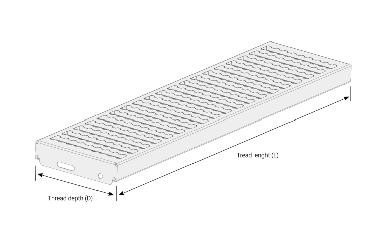 Measurement details, Plank Type Flooring