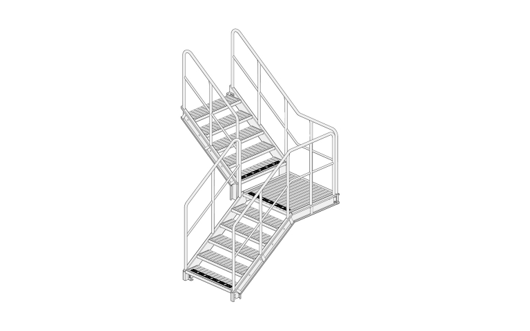 Plan/vändplan 90°