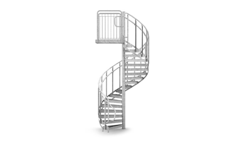 Spiraltrappa Räcke Standard