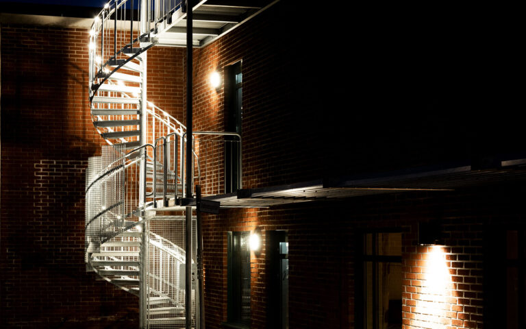 Spiral staircases, Handrail Lighting