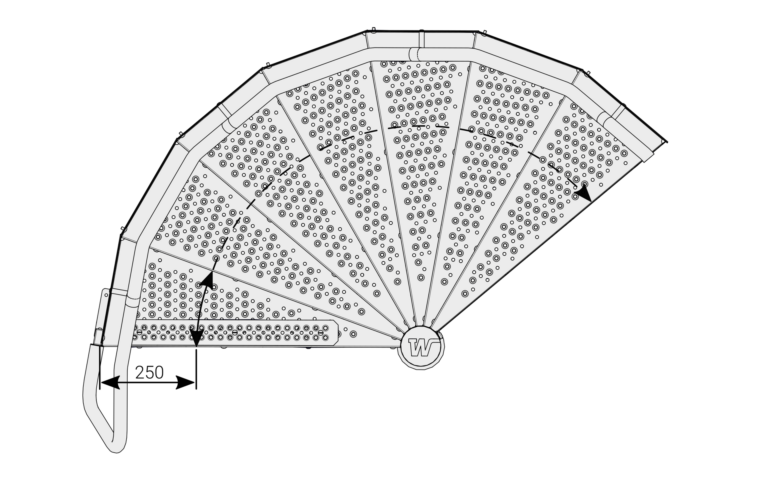 Number of steps per turn