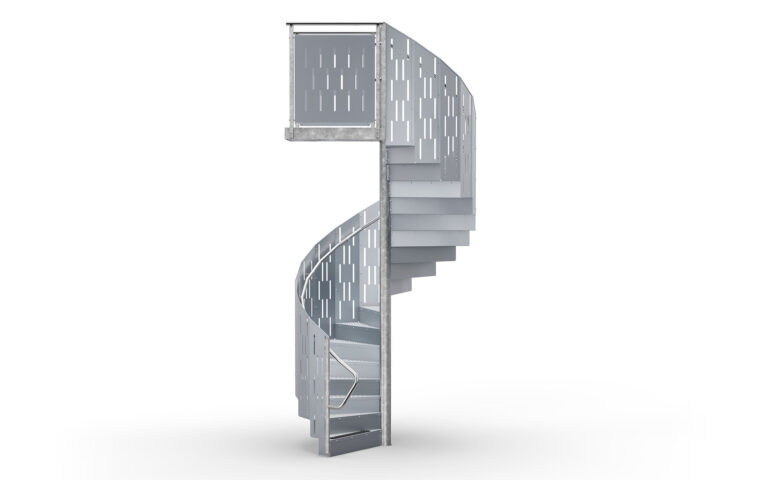 Spiral Staircase JOS Slit Railing