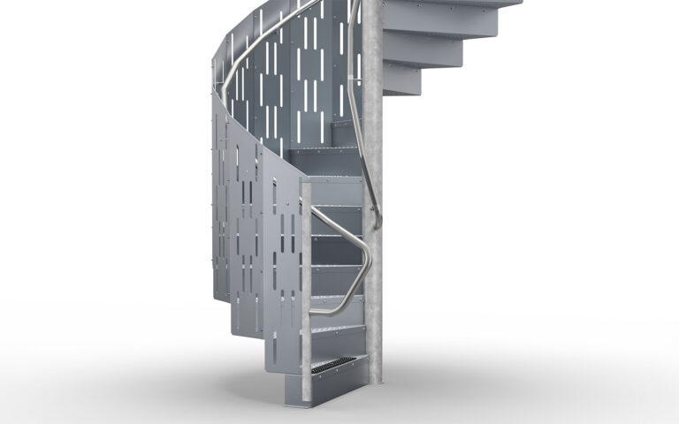 Spiral Staircase JOS Inner handrails