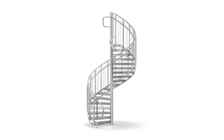 Spiraltrappa Räcke Bygel
