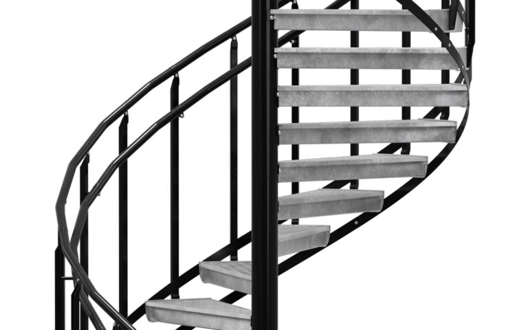 Spiraltrappa Räcke Standard