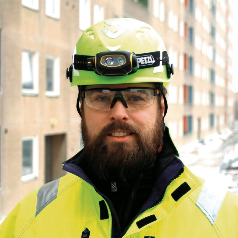 Patrik Rooth, platschef på NCC