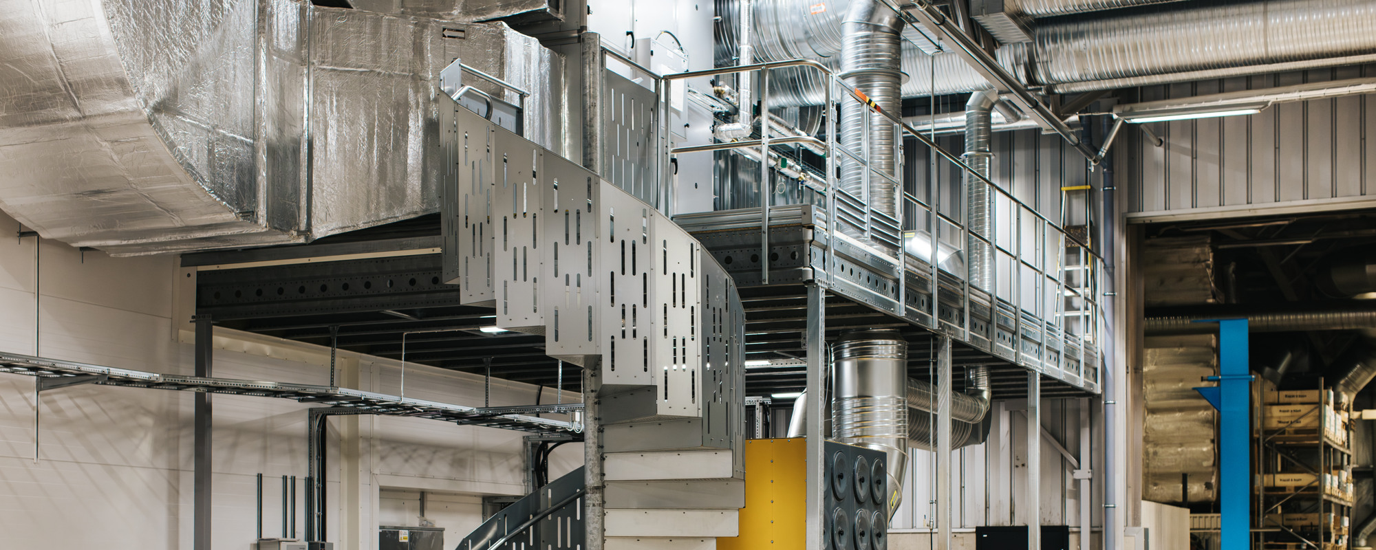 Spiraltrappa JOS och entresol