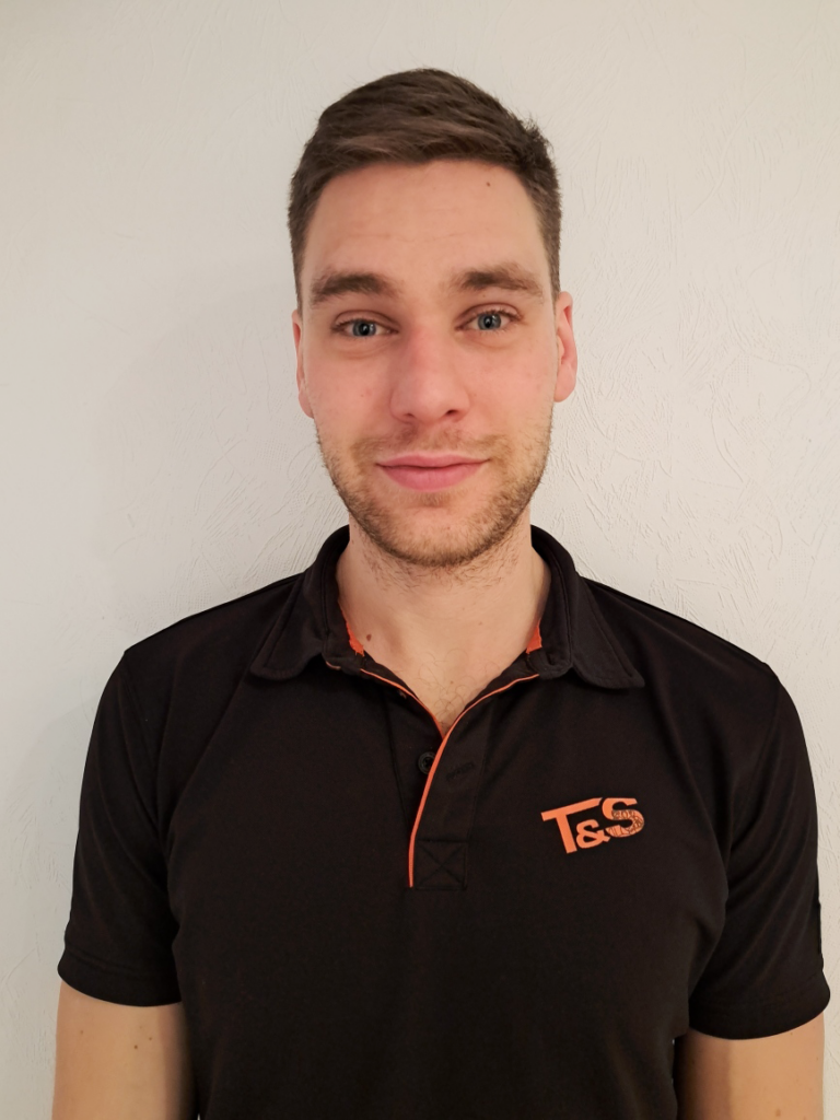 Nicklas Broman, platschef på Tage & Söner